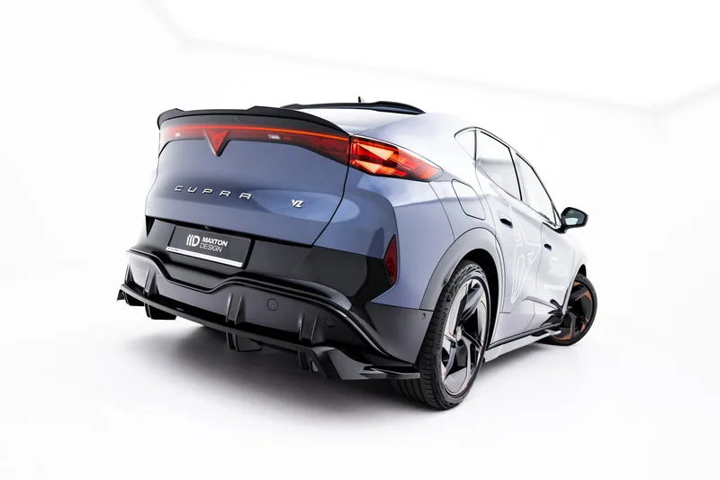 Rear splitter with vertical bars — Cupra Tavascan Mk1 (2023–)
