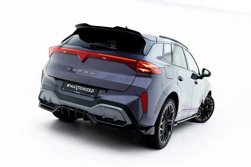 Rear splitter V.3 with vertical bars — Cupra Terramar Mk1 (Version with towbar) (2024–)