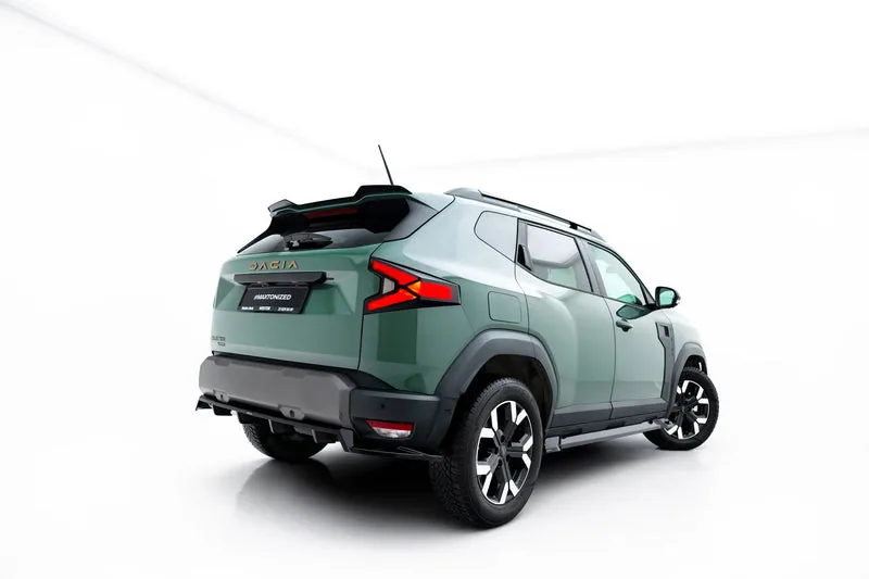 Rear valance with vertical bars — Dacia Duster Mk3