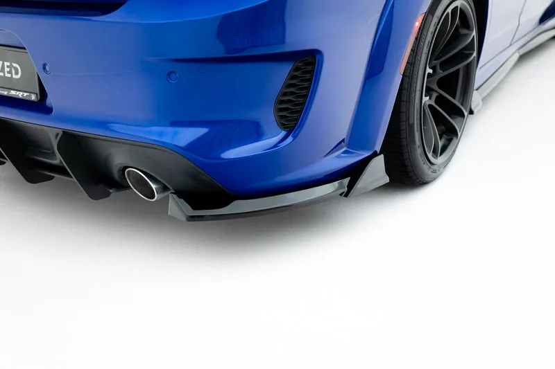 Rear side splitters — Dodge Charger RT Scat Pack Widebody Mk3 Facelift (2014–2023)