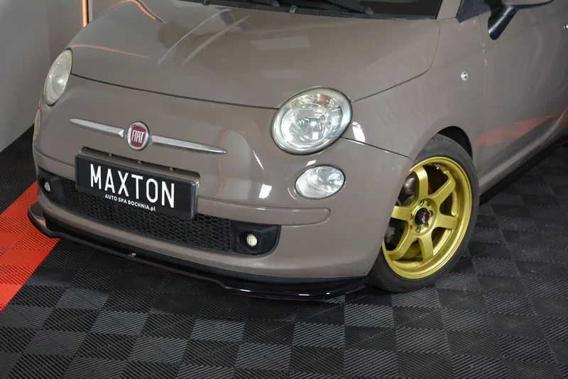 Front splitter V.2 — Fiat 500 Hatchback