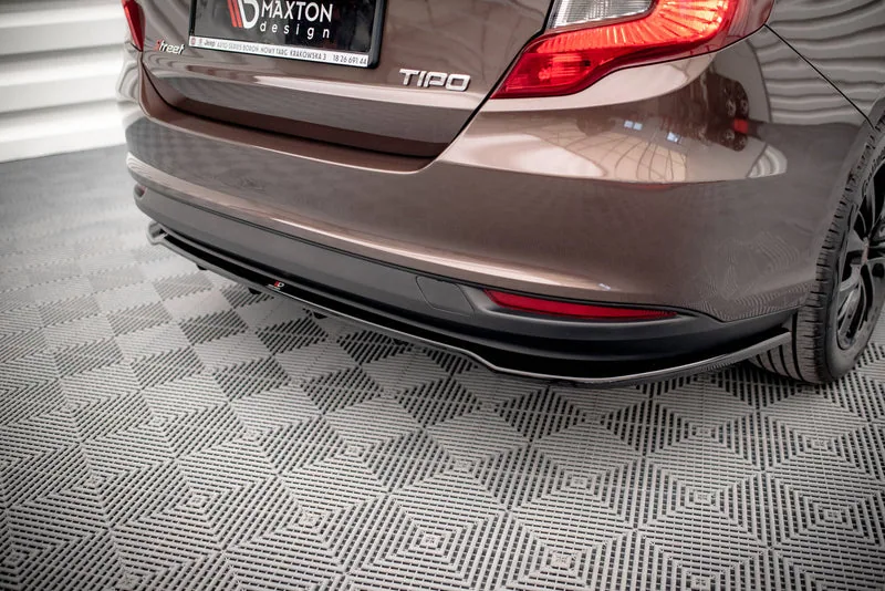 Rear splitter with vertical bars — Fiat Tipo S Sedan Mk1