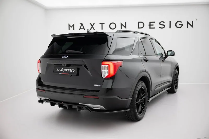 Rear splitter with vertical bars — Ford Explorer XLT Mk6 (2019–2024)