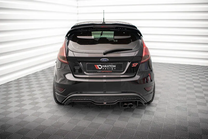Tagumine difuusor — Ford Fiesta ST (5 door version) Mk7 Facelift (2013–2017)