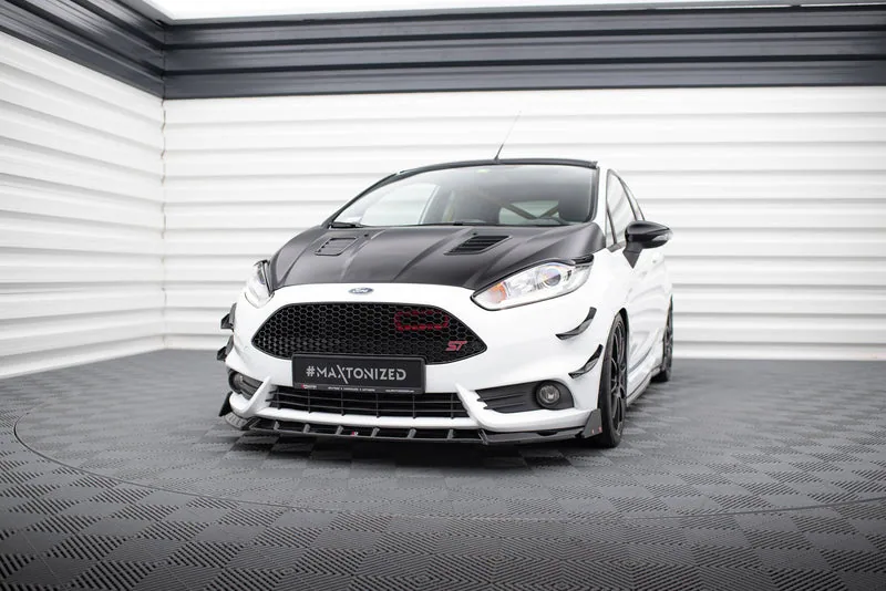 Esisplitter V.6 + tiivakesed — Ford Fiesta ST Mk7 Facelift (2013–2017)