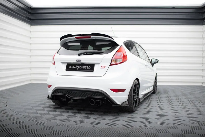 Rear valance — Ford Fiesta ST (3 door version) Mk7 Facelift (2013–2017)