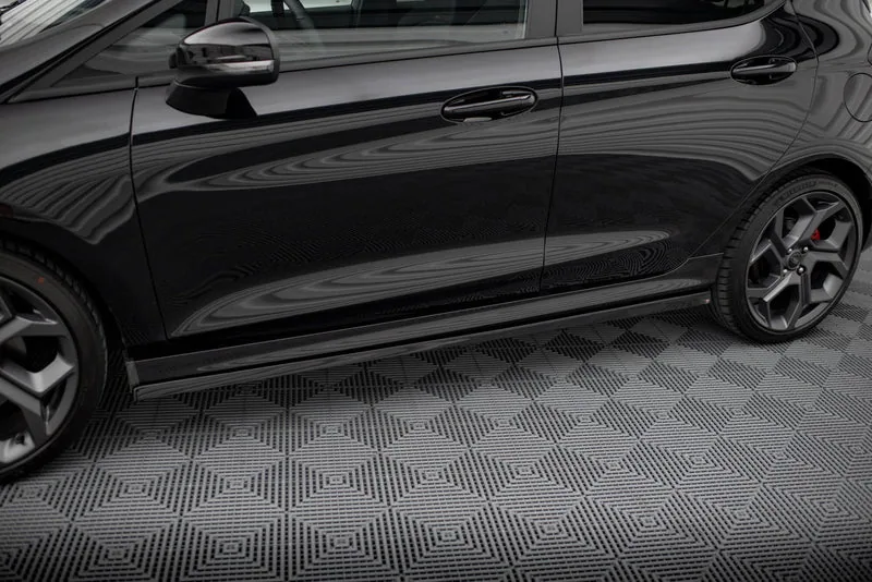 Накладки на пороги V.2 — Ford Fiesta Mk8 ST / ST-Line (2017–2024)
