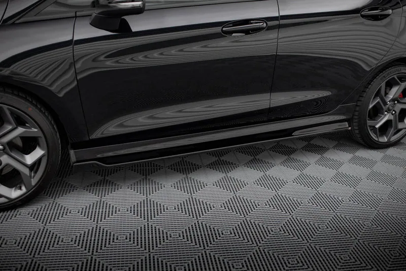 Накладки на пороги V.3 — Ford Fiesta Mk8 ST / ST-Line (2017–2024)