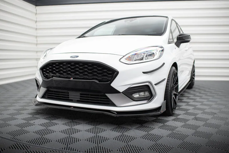 Esisplitter V.4 + tiivakesed — Ford Fiesta ST / ST-Line (2017–2021)