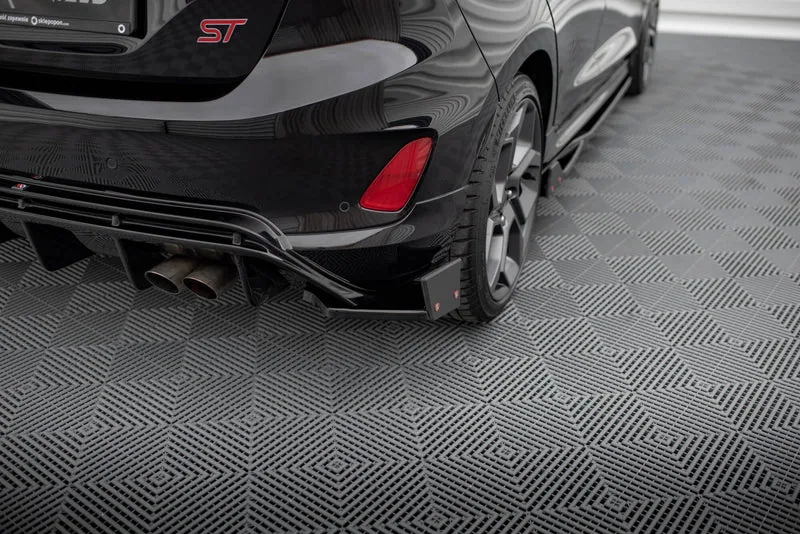 Tagumised küljesplitterid V.4 + tiivakesed — Ford Fiesta ST Mk8 (2018–)