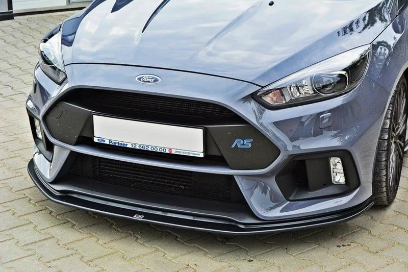 Передний сплиттер V.3 — Ford Focus RS Mk3 (2015–2018)