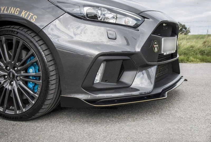 Передний сплиттер — Ford Focus RS Mk3 (2015–2018)