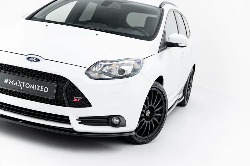 Передний сплиттер V.2 — Ford Focus ST Mk3 (2012–2014)
