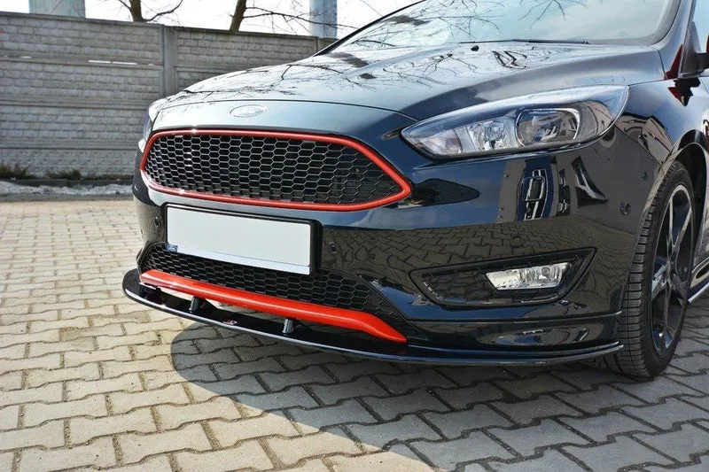 Esisplitter V.1 — Ford Focus ST-Line Mk3 Facelift (2015–2018)