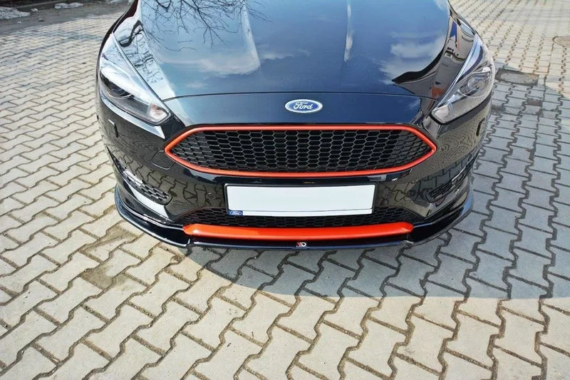 Esisplitter V.2 — Ford Focus ST-Line Mk3 Facelift (2015–2018)