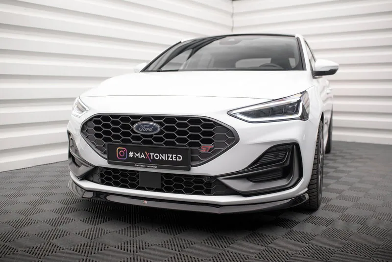 Front splitter V.8 — Ford Focus ST / ST-Line Mk4 (2018–)