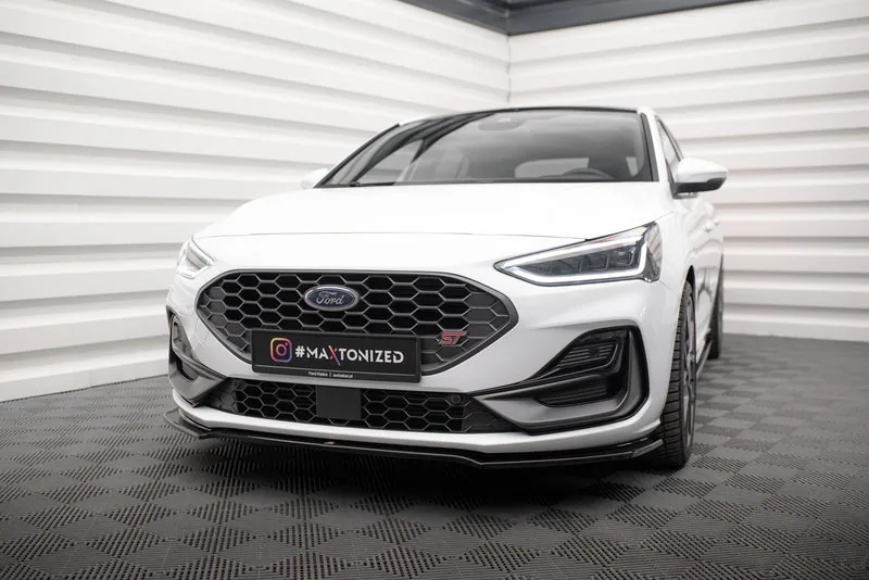 Front splitter V.1 — Ford Focus ST / ST-Line Mk4 (2018–)