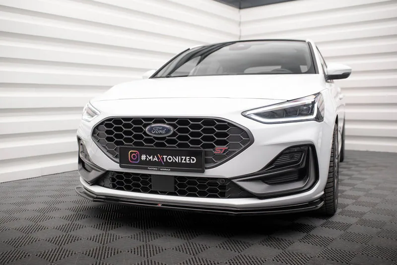 Front splitter V.4 — Ford Focus ST / ST-Line Mk4 (2018–)
