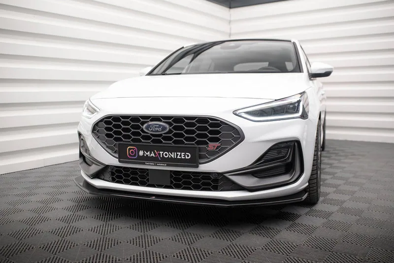 Front splitter V.6 — Ford Focus ST / ST-Line Mk4 (2018–)