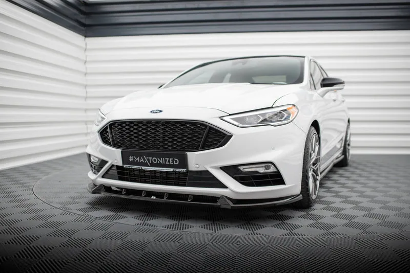 Передний сплиттер — Ford Mondeo Sport Mk5 Facelift / Fusion Sport Mk2 Facelift (2019–2022)