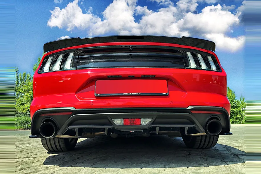 Tagumine difuusor — Ford Mustang Mk. 6 Facelift (2017–2023)