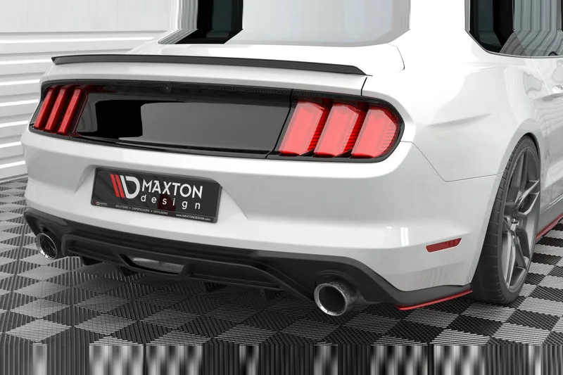 Задние боковые сплиттеры V.2 — Ford Mustang GT Mk6 Facelift (2017–)