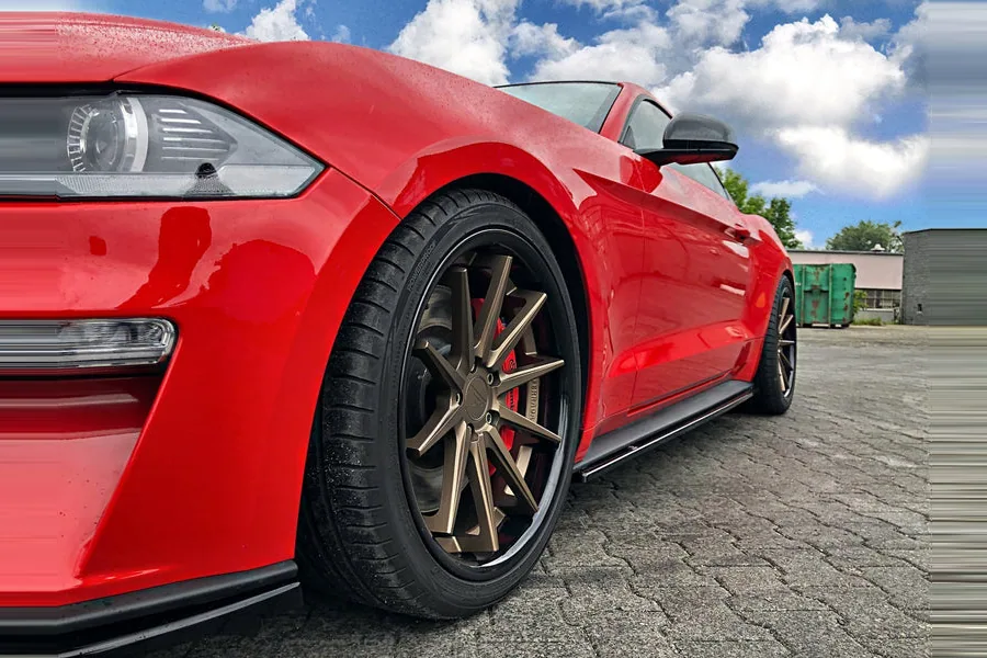 Накладки на пороги — Ford Mustang Mk. 6 Facelift (2017–2023)