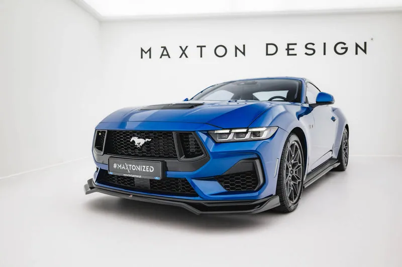 Передний сплиттер V.1 — Ford Mustang GT Mk7 (2023–)