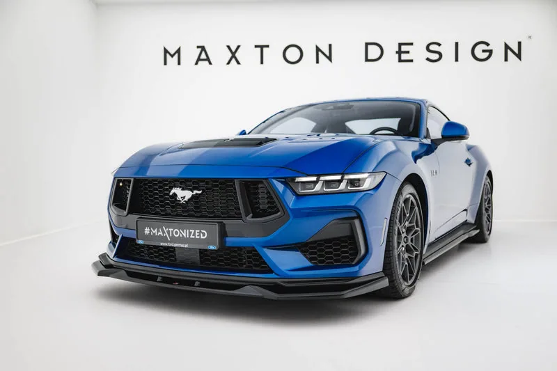 Передний сплиттер V.2 — Ford Mustang GT Mk7 (2023–)