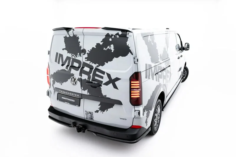 Spoiler cap — Volkswagen Transporter T7 / Ford Transit Custom Mk2 / Tourneo Custom Mk2 (2023–)