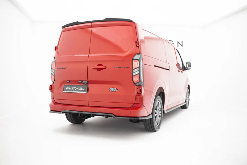 Rear splitter with vertical bars — Ford Transit Custom / Tourneo Custom Mk2 (2023–)