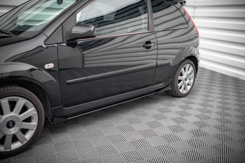 Side skirts Street Pro + flaps — Ford Fiesta ST Mk6 (2004–2008)