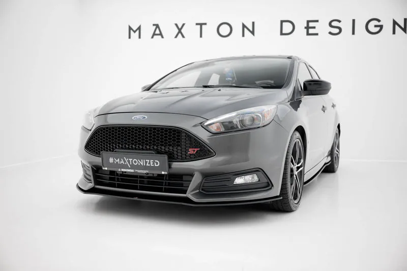 Передний сплиттер Street Pro — Ford Focus ST Mk3 Facelift (2015–2018)