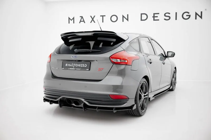 Задний диффузор Street Pro + накладки — Ford Focus ST Mk3 Facelift (2015–2018)