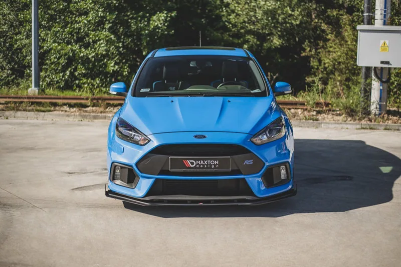 Передний сплиттер Street Pro + накладки — Ford Focus RS Mk3 (2015–2018)