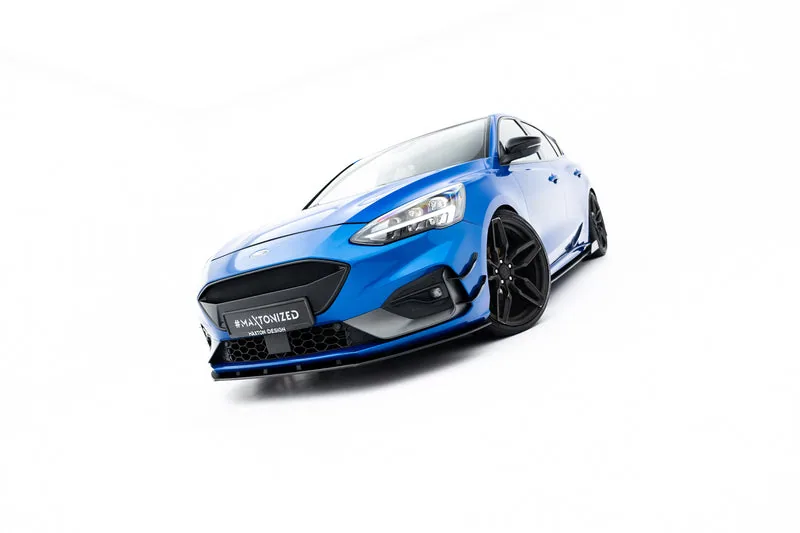 Передний сплиттер Street Pro — Ford Focus ST / ST-Line Mk4 (2018–)