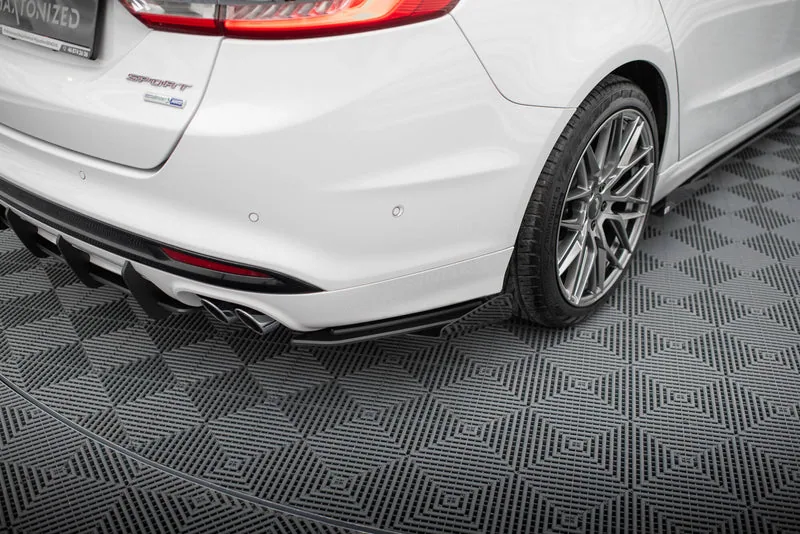 Tagumised küljesplitterid Street Pro + tiivakesed — Ford Mondeo Sport Mk5 Facelift / Fusion Sport Mk2 Facelift (2019–2022)