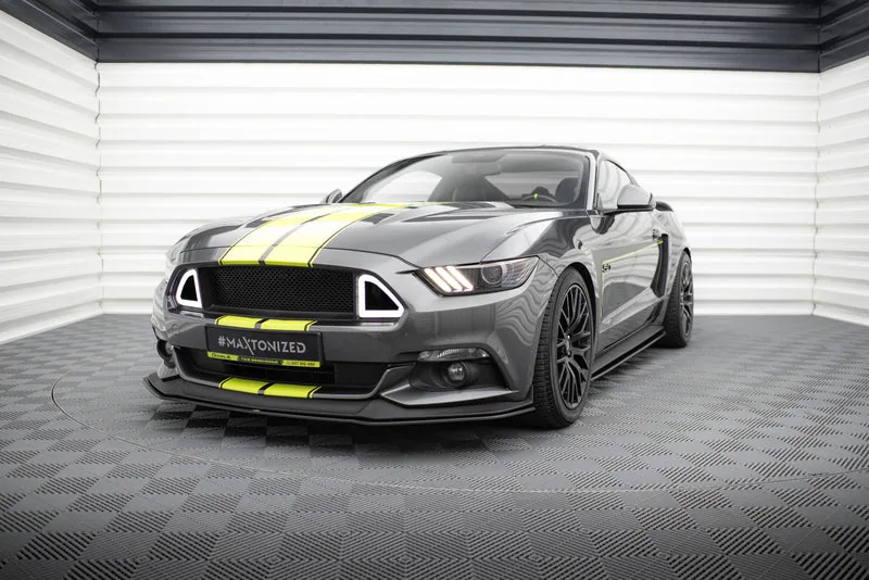 Esisplitter Street Pro — Ford Mustang GT Mk6 (2014–2017)