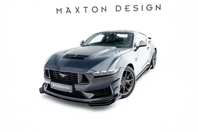 Front splitter Street Pro + flaps — Ford Mustang Dark Horse Mk7 (2023–)