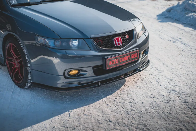 Передний сплиттер V.2 — Honda Accord Mk7 TYPE-S (2002–2007)