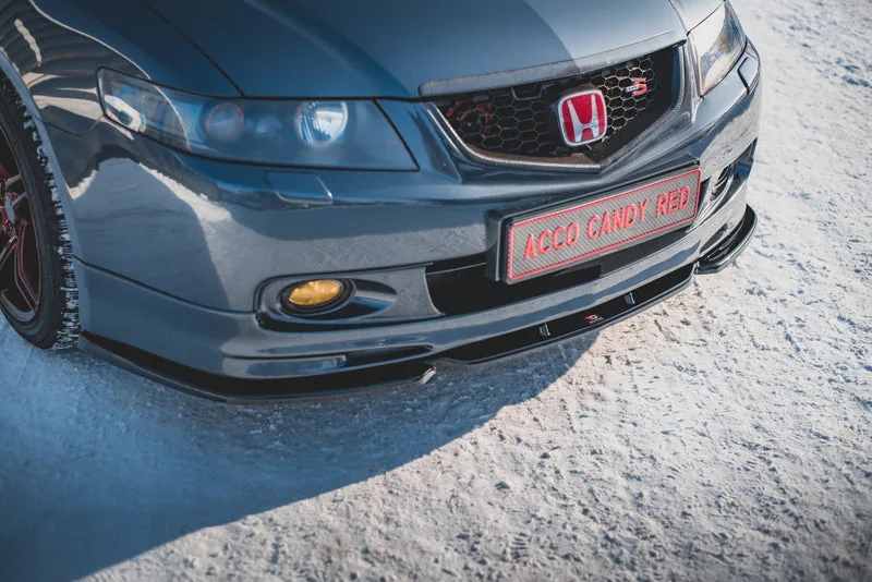 Передний сплиттер V.3 — Honda Accord Mk7 TYPE-S (2002–2007)
