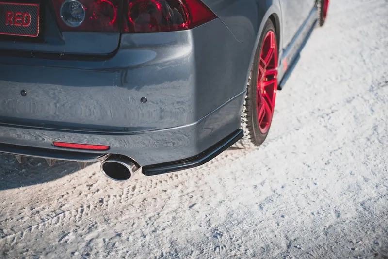 Задние боковые сплиттеры V.2 — Honda Accord Mk7 TYPE-S (2002–2007)