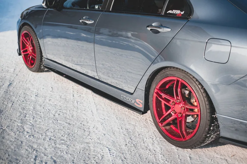 Накладки на пороги V.2 — Honda Accord Mk7 TYPE-S (2002–2007)