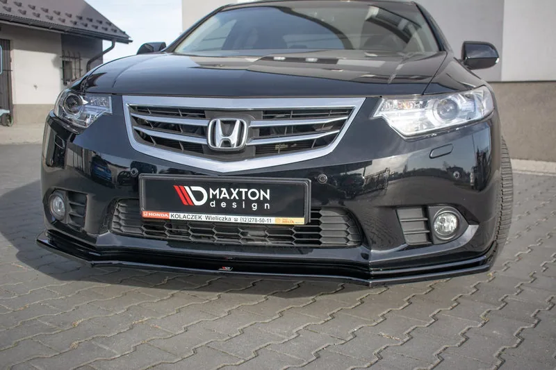 Передний сплиттер — Honda Accord Mk8 (CU Series) Facelift (2011–2015)