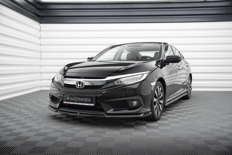 Esisplitter V.2 — Honda Civic Sedan Mk10 (2017–2023)
