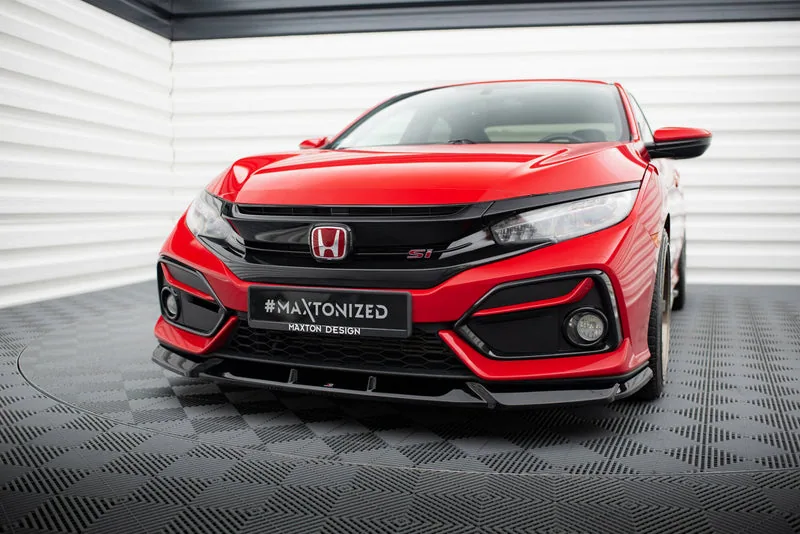 Передний сплиттер — Honda Civic SI Mk10 (2017–2019)