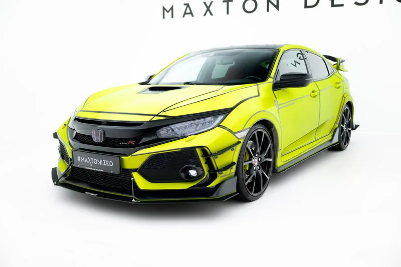 Front splitter V.1 — Honda Civic Type-R Mk10 / Mk10 Facelift (2017–2019)