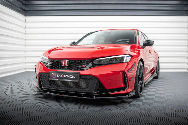 Передний сплиттер V.2 — Honda Civic Type-R Mk 11 (2023–)