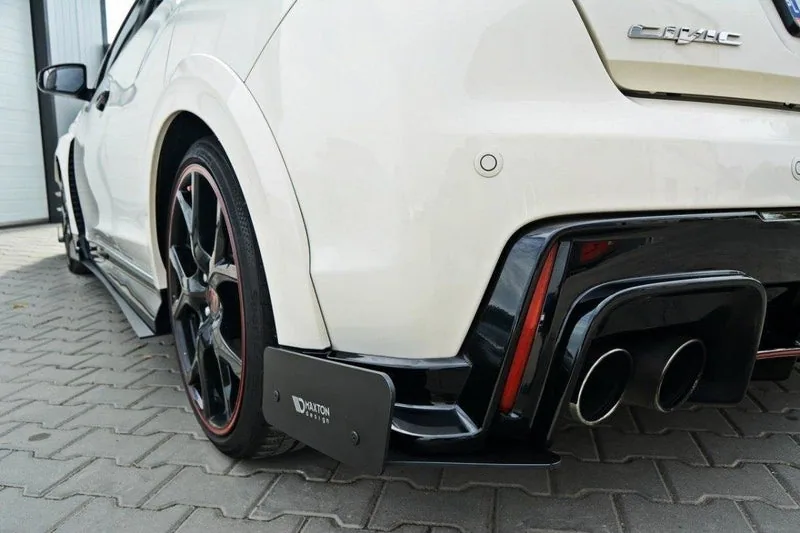 Задние боковые сплиттеры — Honda Civic Mk9 TYPE R (2015–2017)