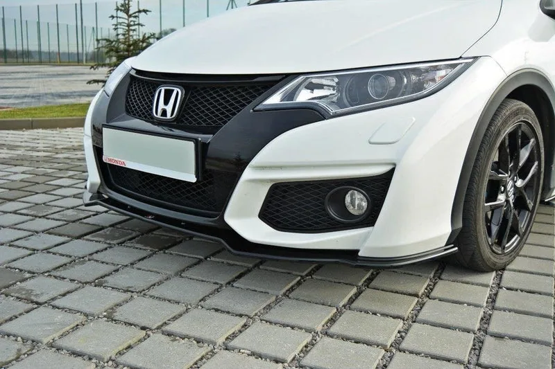 Esisplitter — Honda Civic Mk9 Facelift (2014–2017)